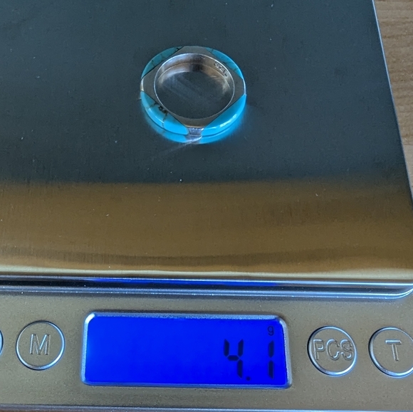 Turquoise 925 Sterling Silver Ring - Picture 14 of 14